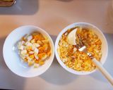 我が家のふんわり卵と野菜のサンドイッチ作り方2写真
