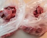 簡単！ボリューム◎豚ヘレ肉の吉野焼き作り方2写真