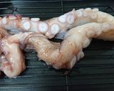 冷凍生ダコお刺身作り方1写真