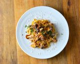 糖質制限！たっぷりキノコのミートパスタ作り方3写真