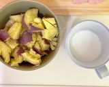 お芋とハムの簡単ころころスイーツ作り方3写真