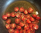 南イタリア風ピリ辛トマト焼きそば作り方6写真