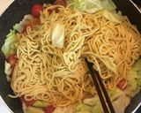 南イタリア風ピリ辛トマト焼きそば作り方8写真