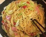 南イタリア風ピリ辛トマト焼きそば作り方11写真