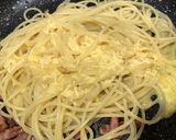 簡単カルボナーラ(全卵)作り方10写真