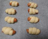簡単☆お手軽ウインナーロール♩作り方6写真