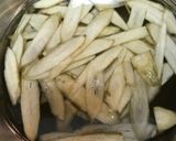 牛脂で炒めるきんぴらごぼう作り方3写真