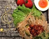 スパゲティでト音記号（うどんでも）作り方5写真