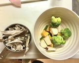 ハムと秋野菜のグリル作り方1写真