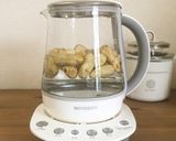 【秋の薬膳】生落花生の塩茹で作り方2写真