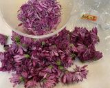 大人の秋の味覚　菊の花の酢の物作り方1写真