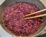 大人の秋の味覚　菊の花の酢の物作り方2写真