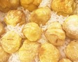 油脂無しマロンロールケーキ/栗のむき方作り方17写真