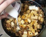 黒麻婆豆腐作り方5写真