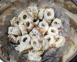 濃厚！ビタミンちくわ青のり風味マヨ胡麻焼作り方4写真