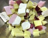 さつまいもハム餡の米粉どら焼き作り方9写真