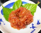 マグロのユッケ【おつまみに】作り方3写真
