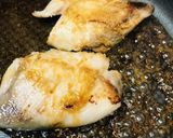 ブリ切り身の照り焼き●だいこんおろし添え作り方3写真