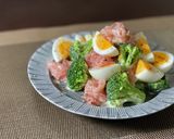 生ハムと茹で卵のブロッコリーサラダ作り方8写真