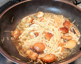 旨味たっぷりきのこのめんつゆバター焼き作り方6写真