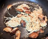 旨味たっぷりきのこのめんつゆバター焼き作り方7写真
