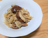旨味たっぷりきのこのめんつゆバター焼き作り方8写真