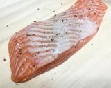 頭こんぶソースで鮭のムニエル作り方2写真