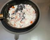 ツナとほうれん草のトマトクリーム　離乳食作り方3写真