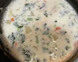 ツナとほうれん草のトマトクリーム　離乳食作り方4写真