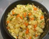 鶏と野菜の中華トマト　離乳食作り方5写真