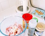 ご飯がすすむ鳥腿肉ガーリックソルトレモン作り方1写真