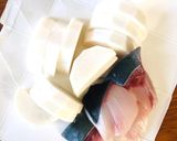 ぶりと大根のあったかミルク煮♡作り方1写真
