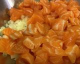 サーモン　ポケ作り方4写真