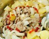 隠し味は鍋1周♪舞茸カレー作り方5写真