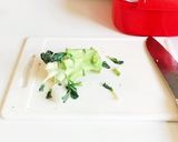 栄養豊富ブロッコリーの茎炒め作り方1写真
