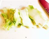 栄養豊富ブロッコリーの茎炒め作り方3写真