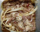 レンチン簡単しょうが焼き作り方1写真