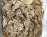 レンチン簡単しょうが焼き作り方4写真