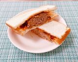 ボリューム満点！簡単ハンバーグサンド！作り方8写真