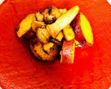 簡単！さつまいもとエリンギの塩バター焼き作り方6写真