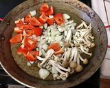 スペインタパスのシーフードパエリア作り方5写真