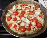 スペインタパスのシーフードパエリア作り方7写真