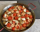 スペインタパスのシーフードパエリア作り方9写真