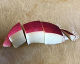ミニトマトの代わりに＊りんご飾り切り作り方2写真