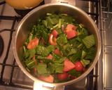 トマトと青菜のあったかスープ作り方2写真