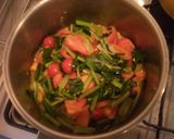 トマトと青菜のあったかスープ作り方3写真