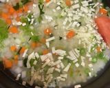 鮭と野菜の炊き込みご飯　離乳食作り方4写真
