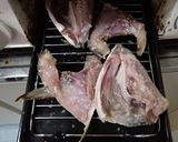 ブリかまの塩麹漬け焼き作り方3写真