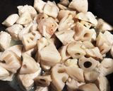 超楽々　鶏むね肉と蓮根甘酢炒め　作ります作り方4写真