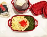のっけ弁当(鮭そぼろ)作り方1写真